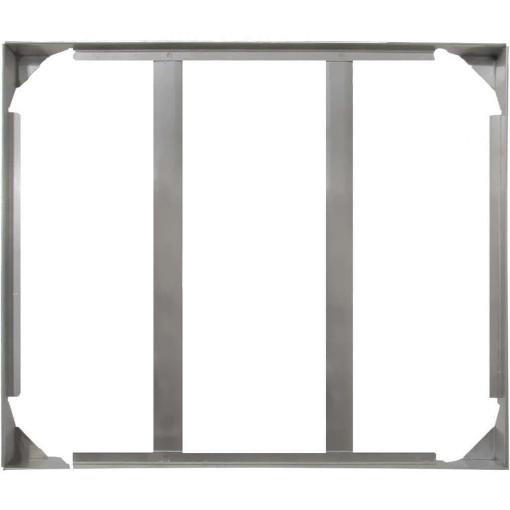 Blaze Stainless Steel Pizza Stone Tray - Top View