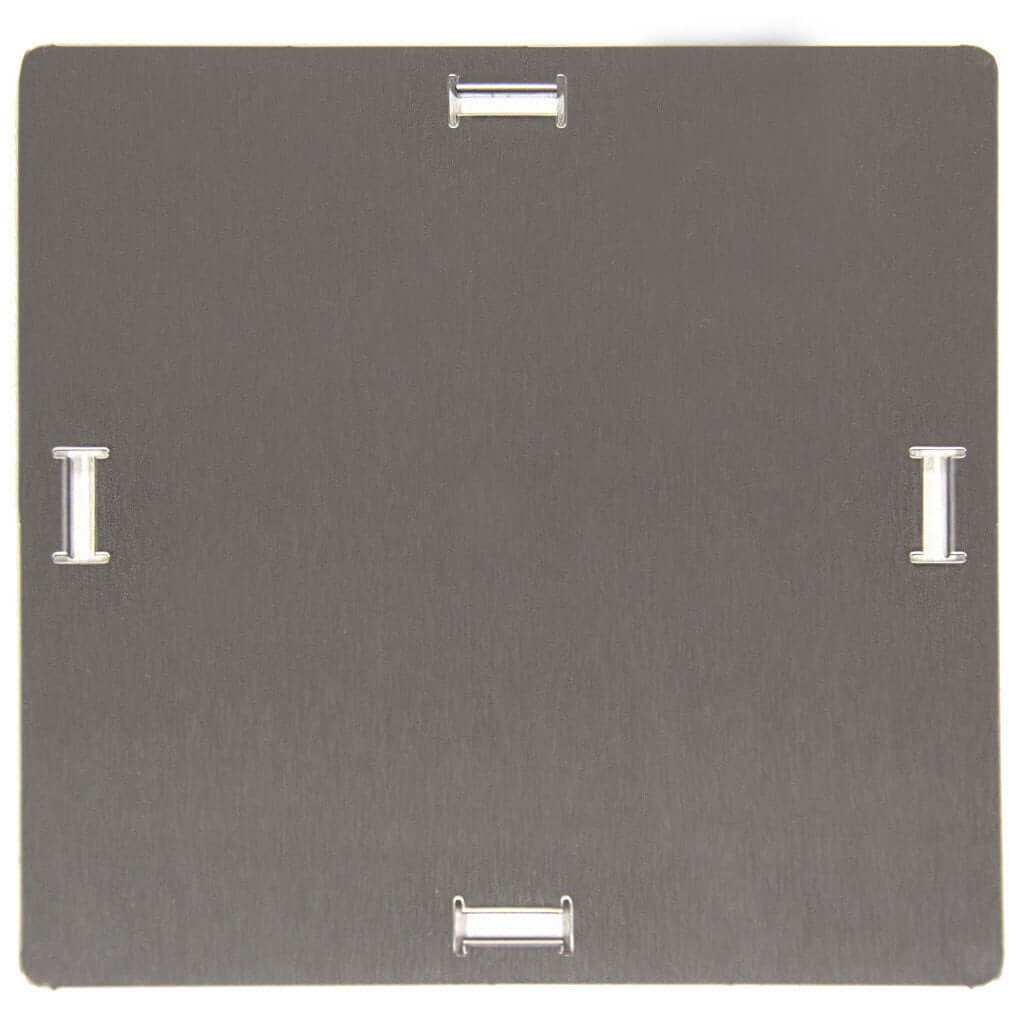 Blaze Stainless Steel Propane Tank Hole Cover For Grill Carts - Full View