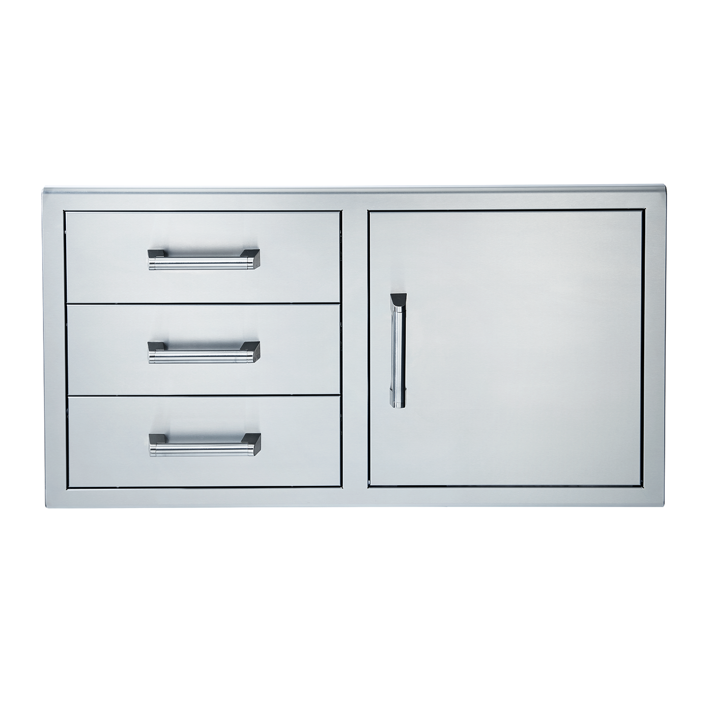 Broilmaster 42-INCH Stainless Steel Single Door Triple Drawer - BSAW4222SD