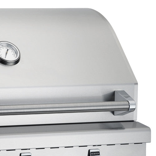 Broilmaster Built-In Stainless Steel Two Bow Tie Burners Gas Grill BSG262