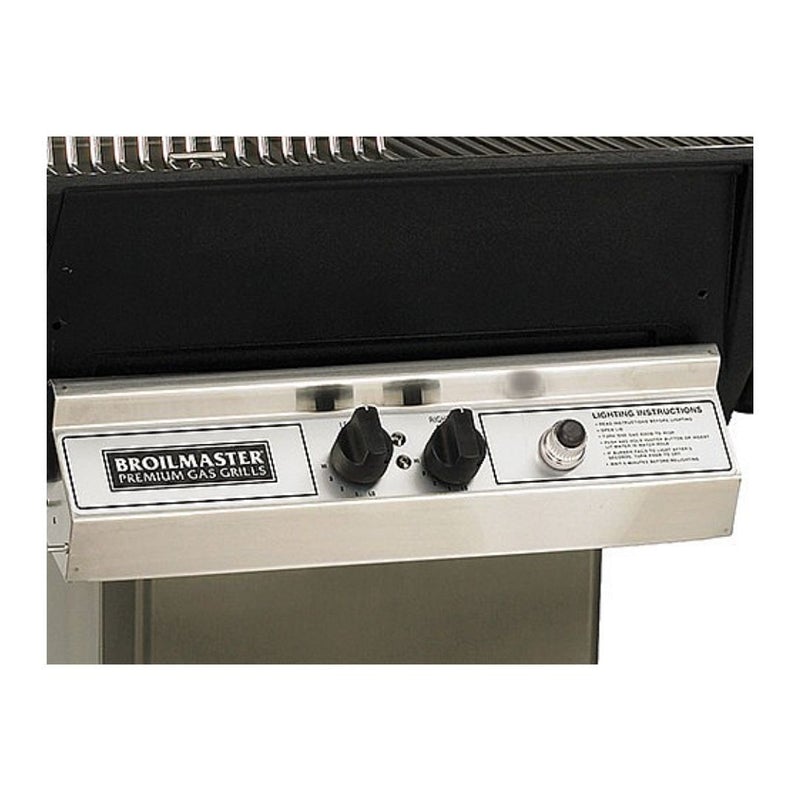 Broilmaster Deluxe Stainless Steel H-Style Burner Gas Grill - H3X - Controller