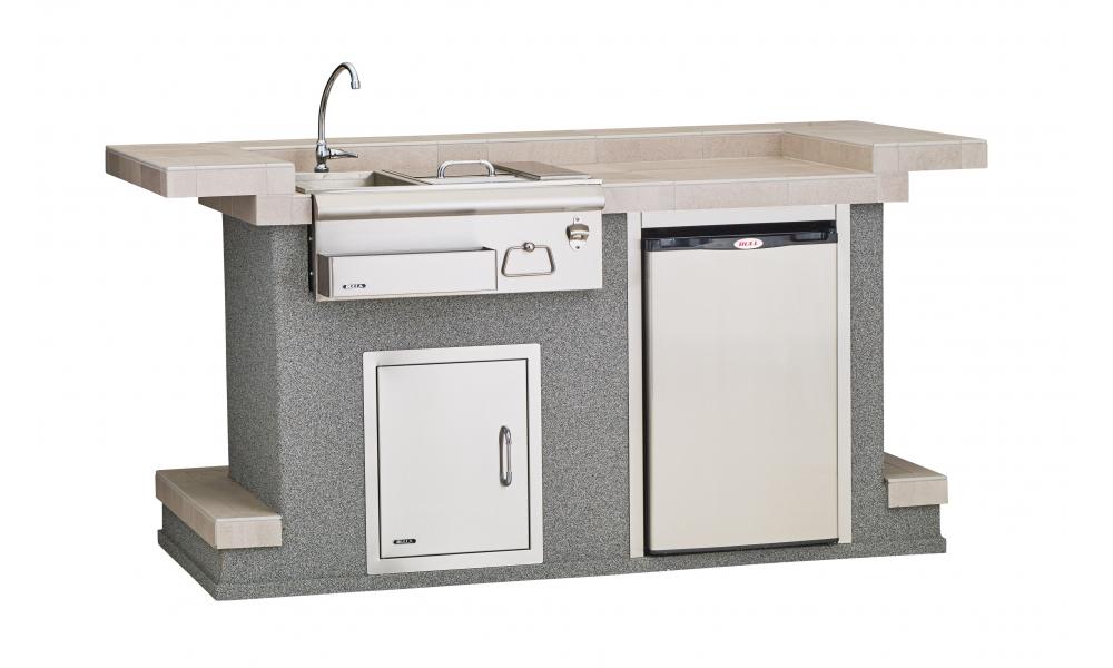 Bull Outdoor Entertainer's Bar Stucco - 31031