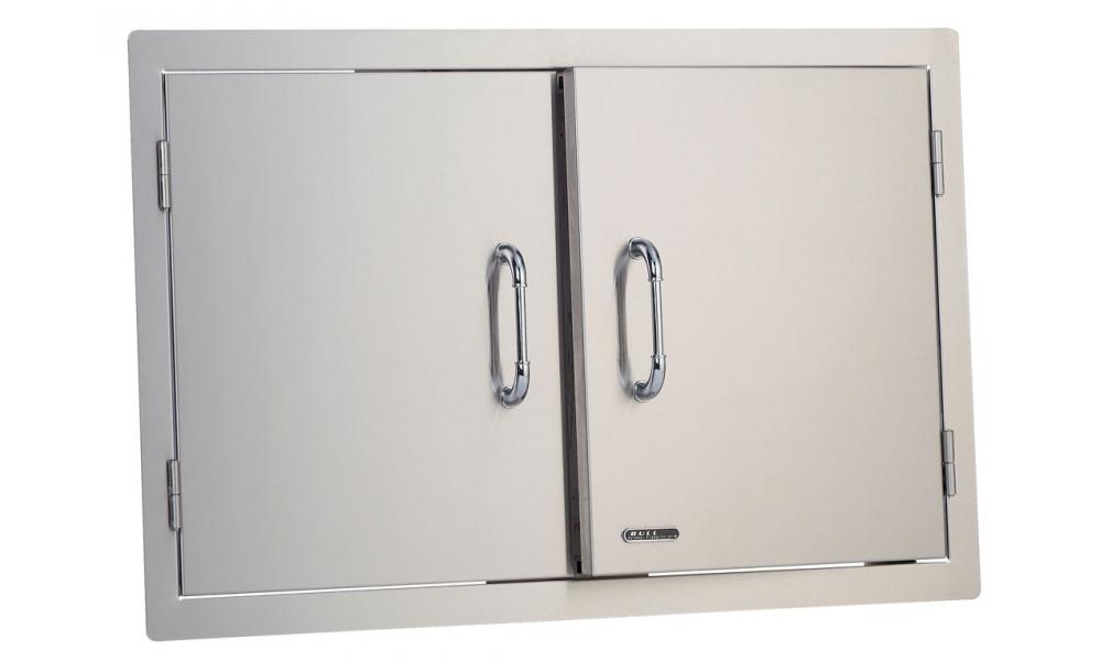 Bull 32-Inch Stainless Steel Double Access Door - 33568