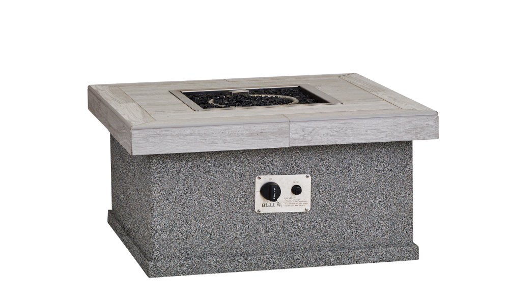 Bull Outdoor Grill Accessories Low Profile Square Fire Pit - 61028 & 61029