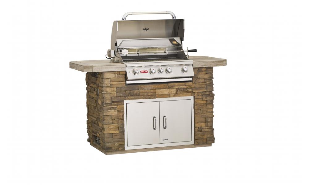 Bull Master Q Island in Rock Stucco - 31004 - Open Head