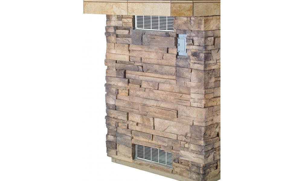 Bull Outdoor Grill Accessories Stainless Steel Outdoor Kitchen Vent - 42500