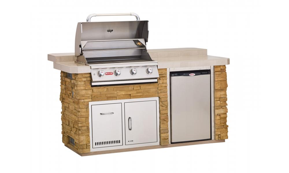 Bull Outdoor Grills Power Q Raised Back Bar - 31012 & 31013