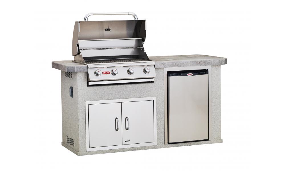 Bull Power Q Outdoor Island Kitchen - 31007- Open Head