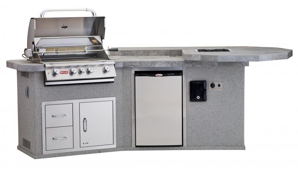 Bull Western Q Outdoor Island Kitchen - 31069 & 31070