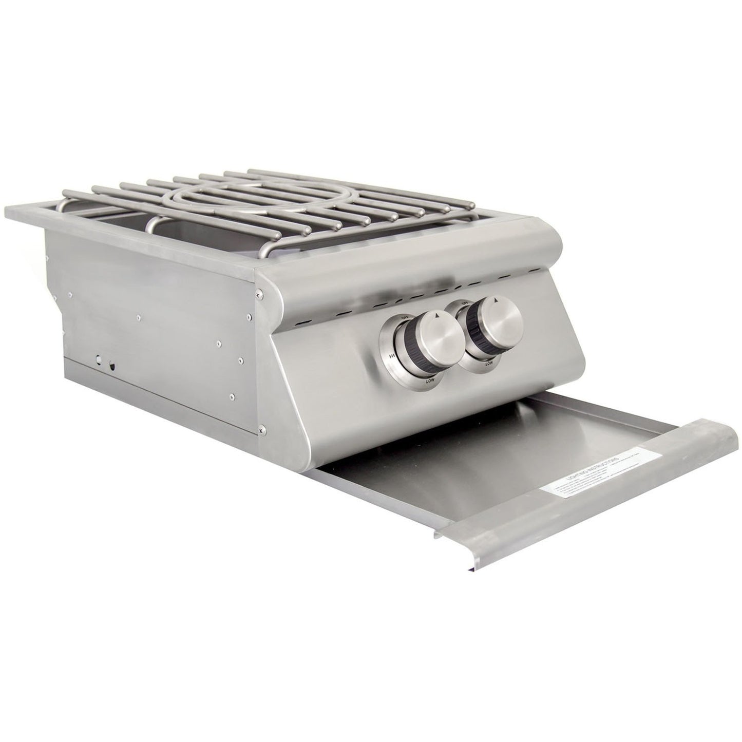Heat 16-Inch Power Burner w/ Lights HTS-PBL-NG Gas - M&K Grills