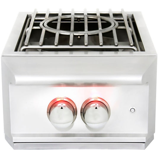 Heat 16-Inch Power Burner w/ Lights HTS-PBL-NG Gas - M&K Grills