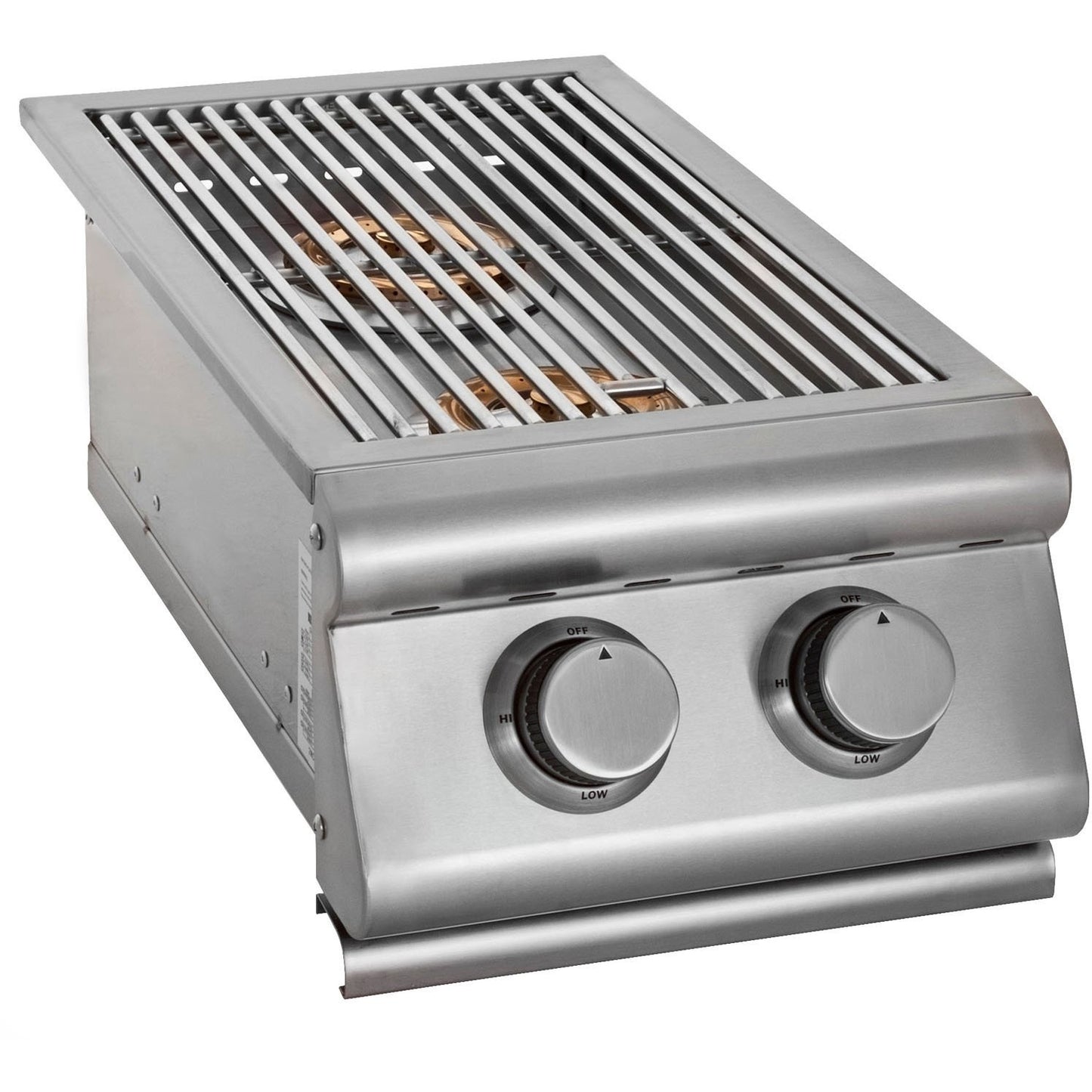Heat 2X Side Burner w/ Lights HTS-SB2-LP Propane - M&K Grills