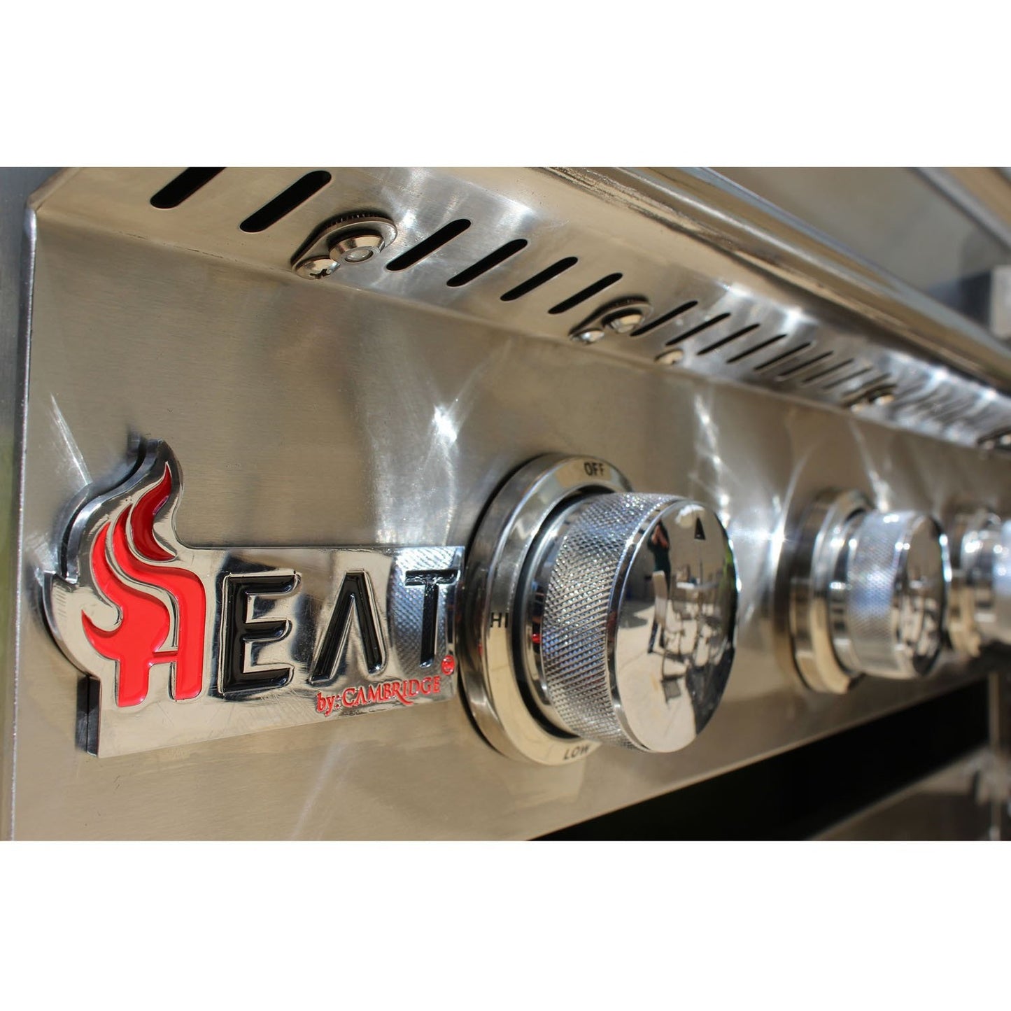 Heat 40-Inch 5-Burner HTS-540-NG Gas Built-in Grill - M&K Grills