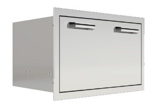 M&K Signature Premium Series 30-Inch Roll-Out Fully Insulated Ice Chest Storage Drawer - MNK-350H-FID