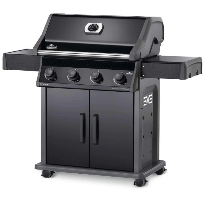 Napoleon Rogue 525 Propane Gas Grill - Black - R525PK-1 - Angled View