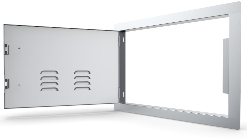 Sunstone 14" X 20" Left  Swing Horizontal Vented Door - A-DH1420-L