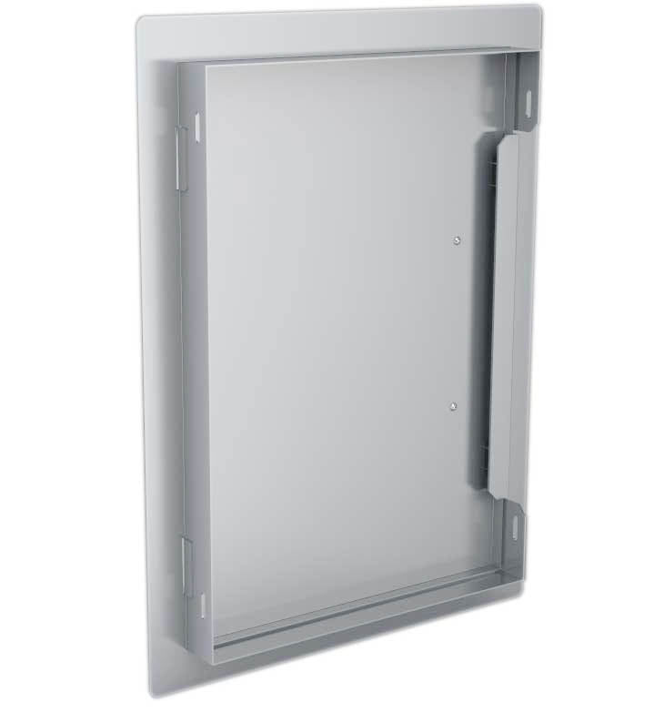 Sunstone 14x20 & 17x24 Vertical Access Door/Can be installed Left or Right Swing - DV1420 - Back Side View