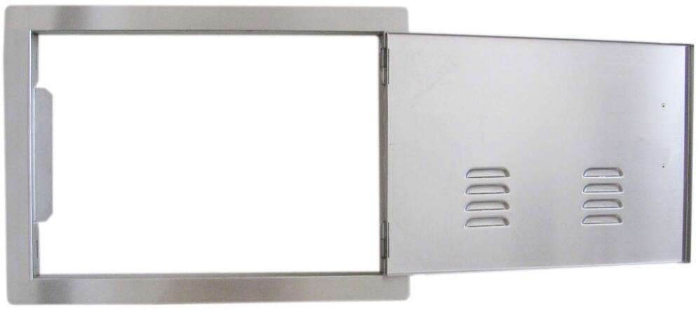 Sunstone 14x20 & 17x24 Vertical Access Door Vented w/Left or Right Swing - A-DH1724 - Open Door