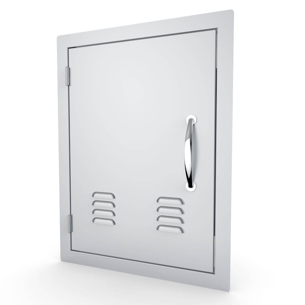 Sunstone 14x20 & 17x24 Vertical Access Door Vented w/Left or Right Swing - A-DV1724 - Closed vented access door