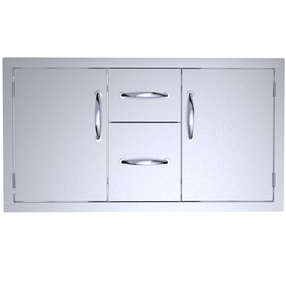 Sunstone Classic Series 42" Double Drawer Door Combo - C-DDC42 - Front View