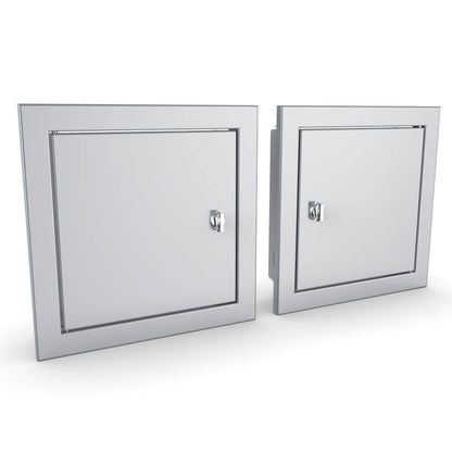 Sunstone Signature Series Beveled Style 12" x 12" Utility Access Door - BA-SD12