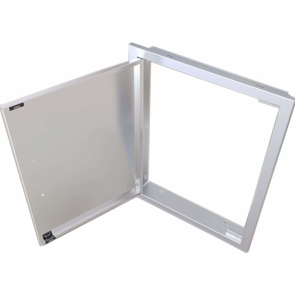 Sunstone 17x24 inch beveled frame vertical door BA-DV1724 - Top Open