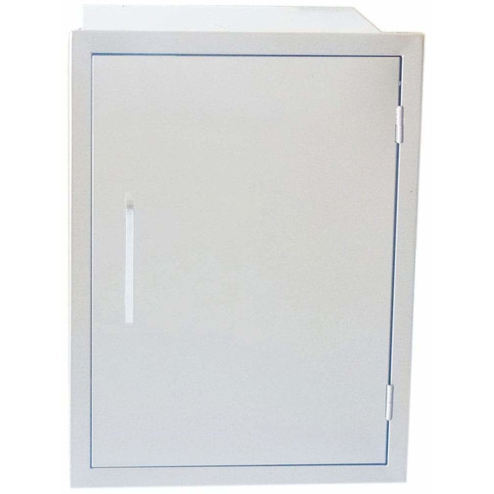Sunstone 17x24 inch weather sealed dry storage pantry BA-DSV1724 - Front View of Weather-Sealed Pantry.