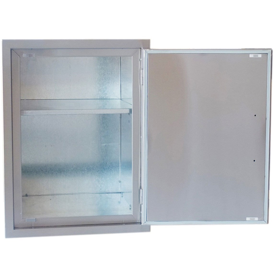 Sunstone 17x24 inch weather sealed dry storage pantry BA-DSV1724 - Inside View of Weather-Sealed Pantry.