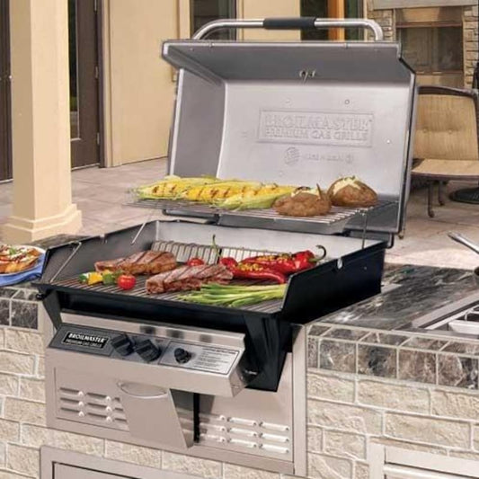 Broilmaster R3N Infrared Gas Grill Built In - R3+BHA - Lifestyle