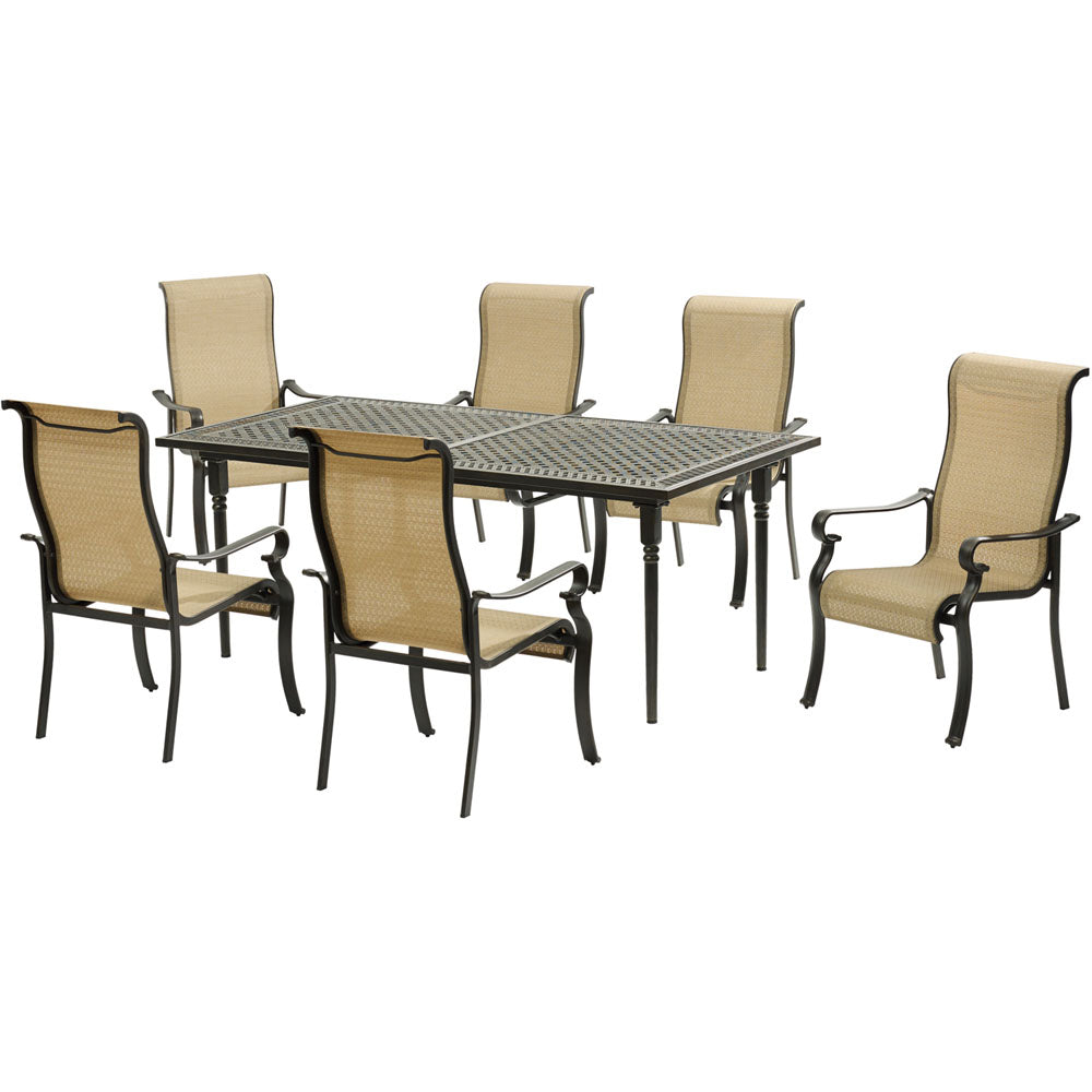 Hanover Brigantine 7 piece Patio Dining Set