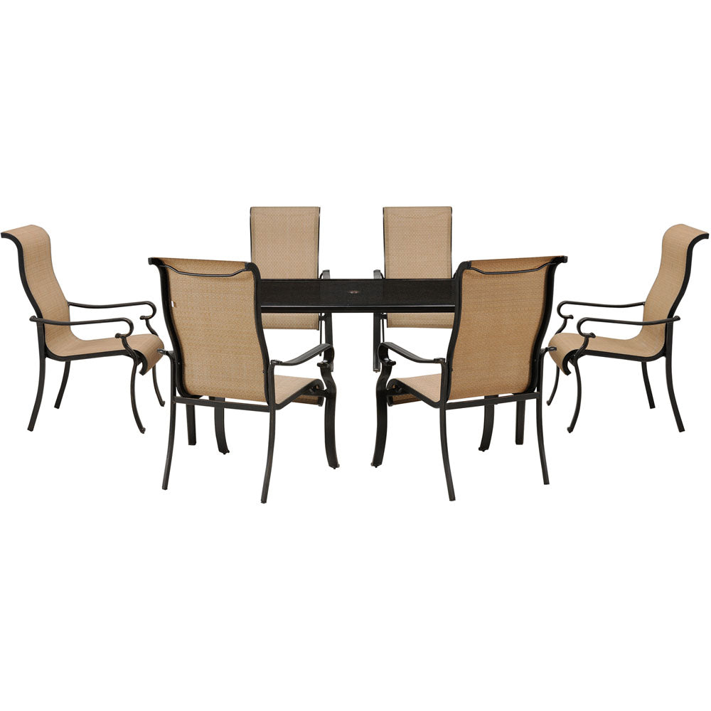 Hanover Brigantine 7 piece Patio Dining Set