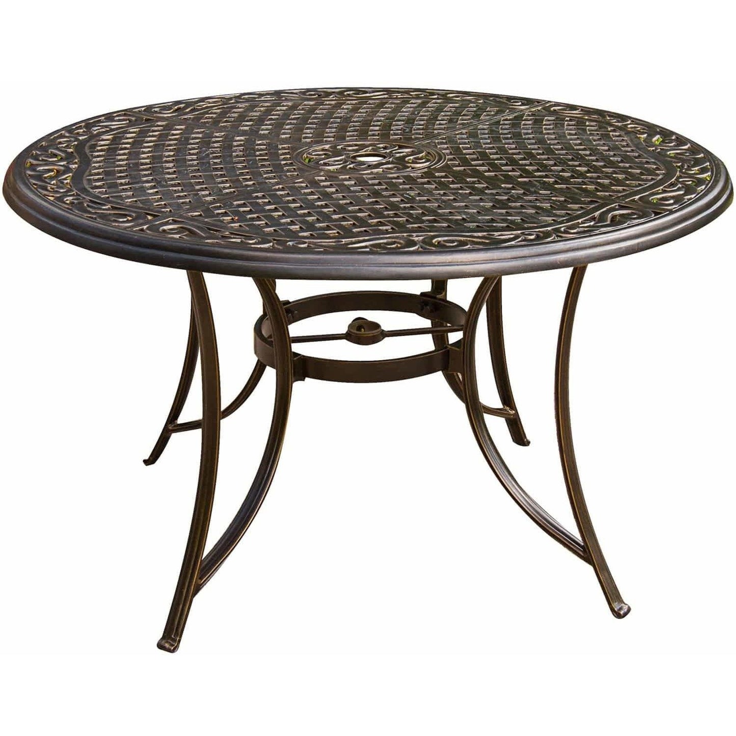 Hammond Adams 5Pc Outdoor Dining Set 4 Chairs & Round Table - M&K Grills
