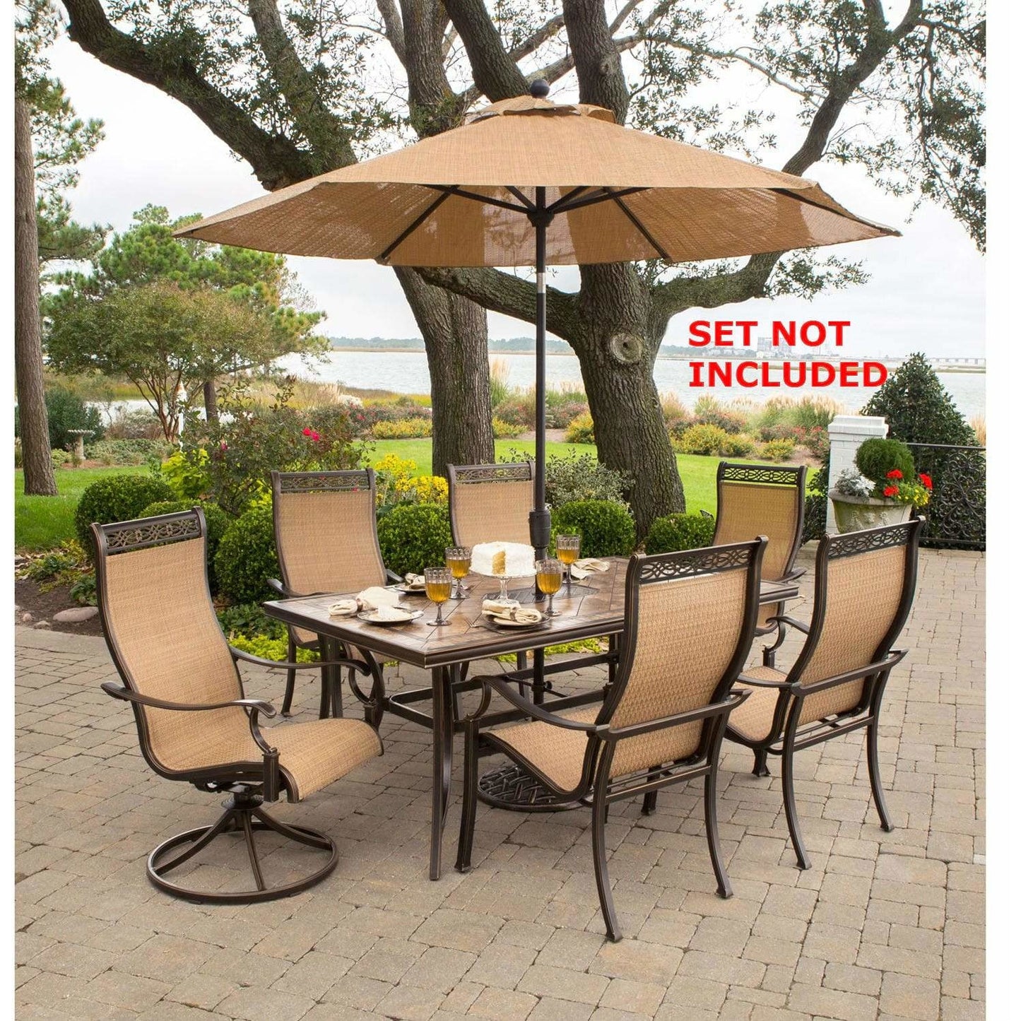 Hammond Brandywine 9-Feet Tiltable Umbrella - M&K Grills