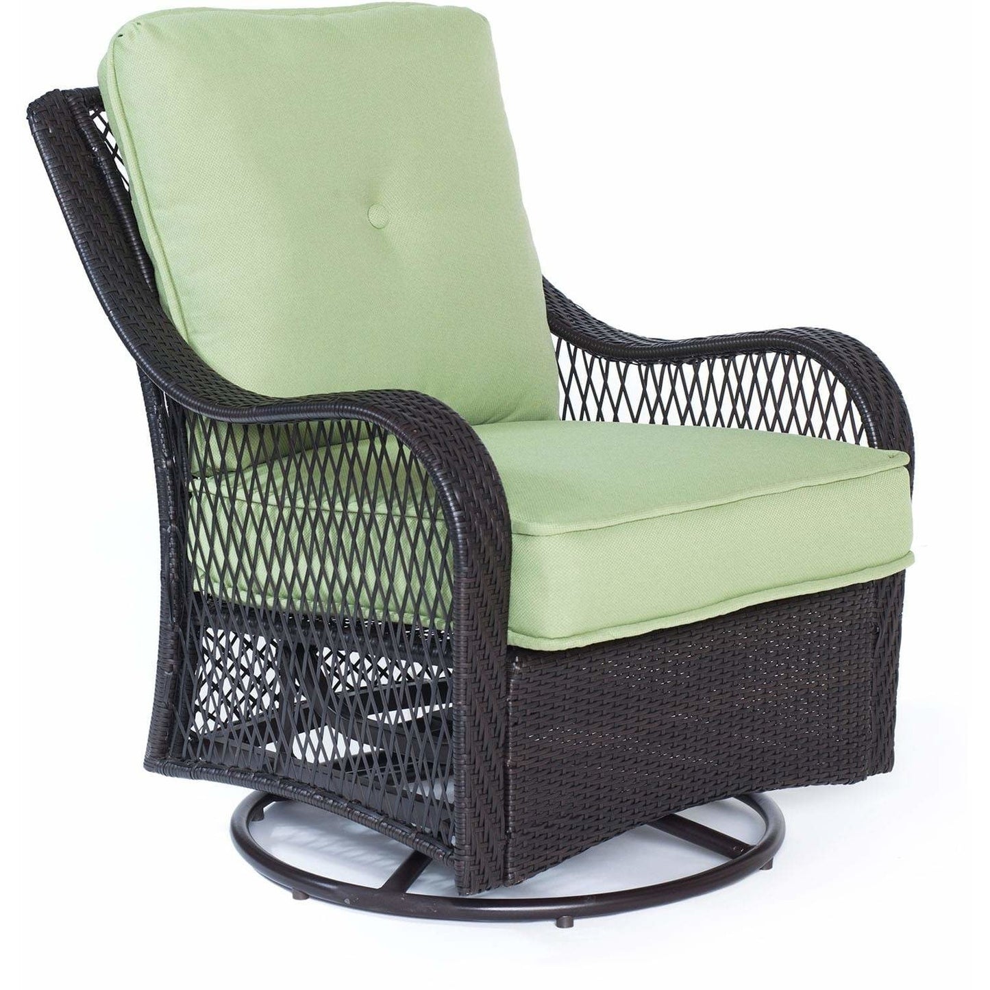 Hammond Brentwood 3Pc Outdoor Wicker Set 2 Swivel rockers & Table - M&K Grills