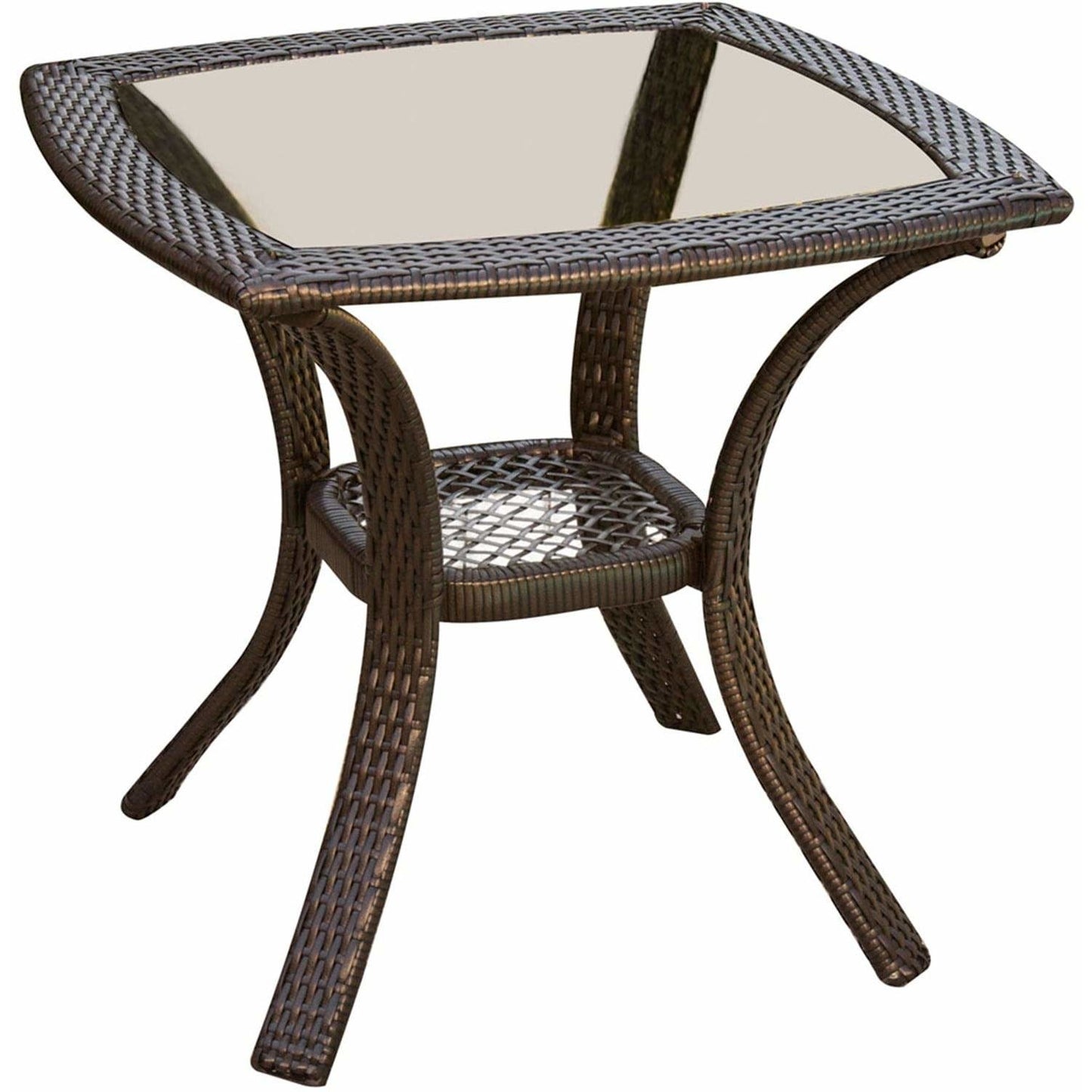 Hammond Brentwood 3Pc Outdoor Wicker Set 2 Swivel rockers & Table - M&K Grills