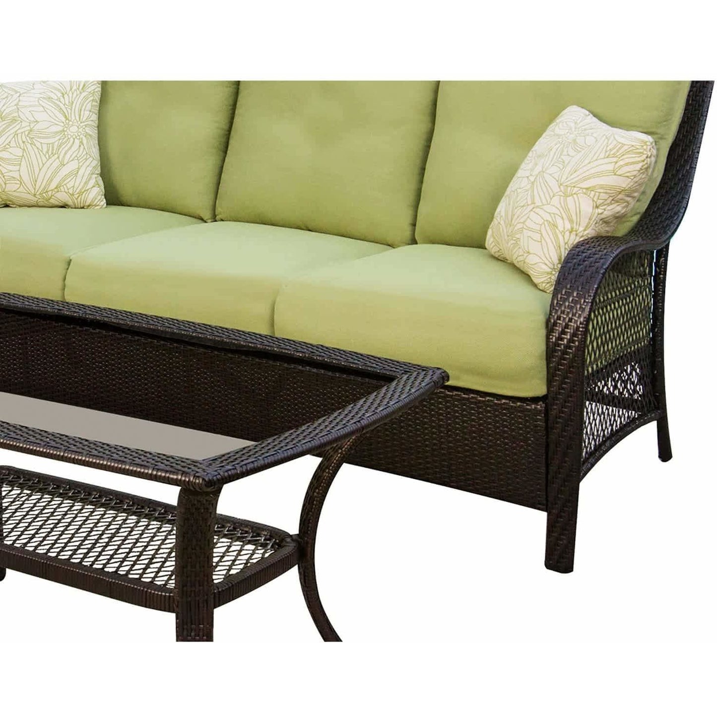 Hammond Brentwood Outdoor Conversation Set Sofa and Coffee Table - M&K Grills