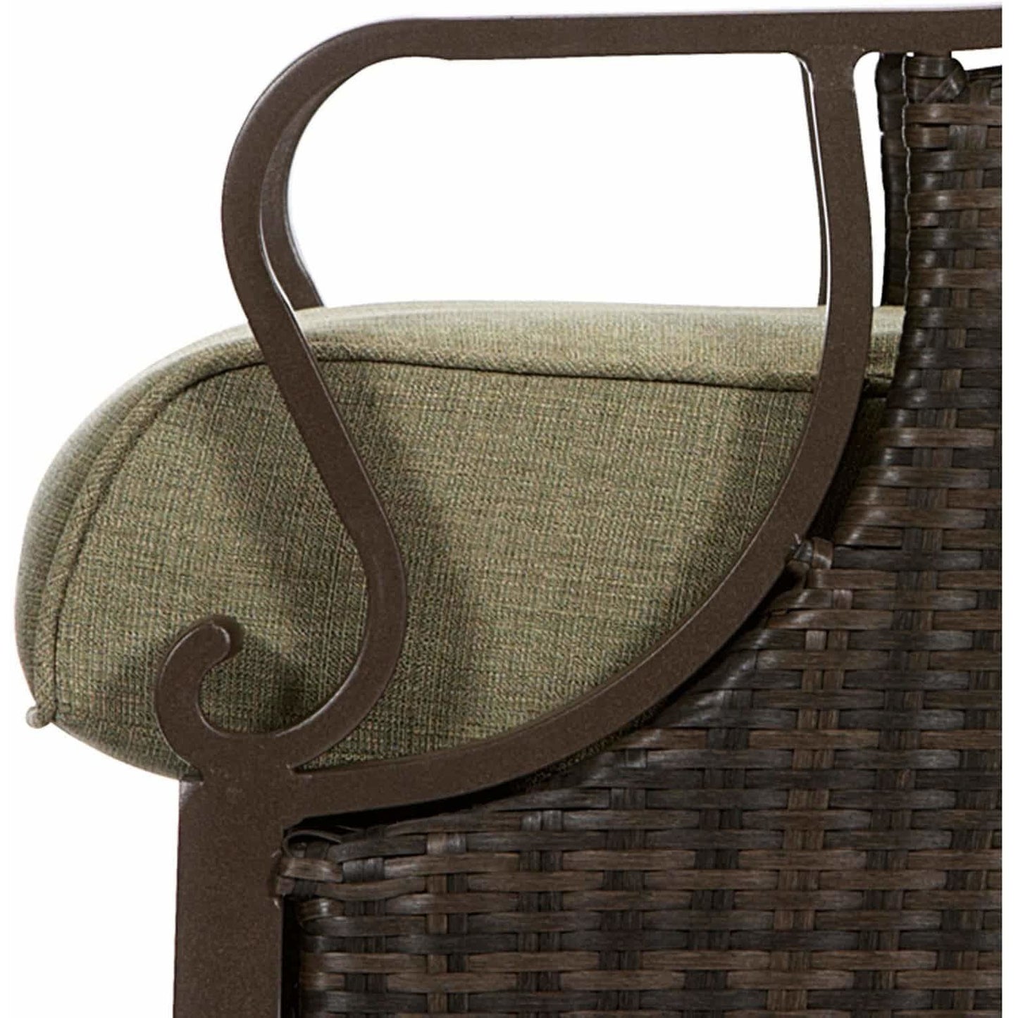 Hammond Casitas 4Pc Outdoor Sofa Set Sofa 2 Glider Chairs Coffee Table - M&K Grills