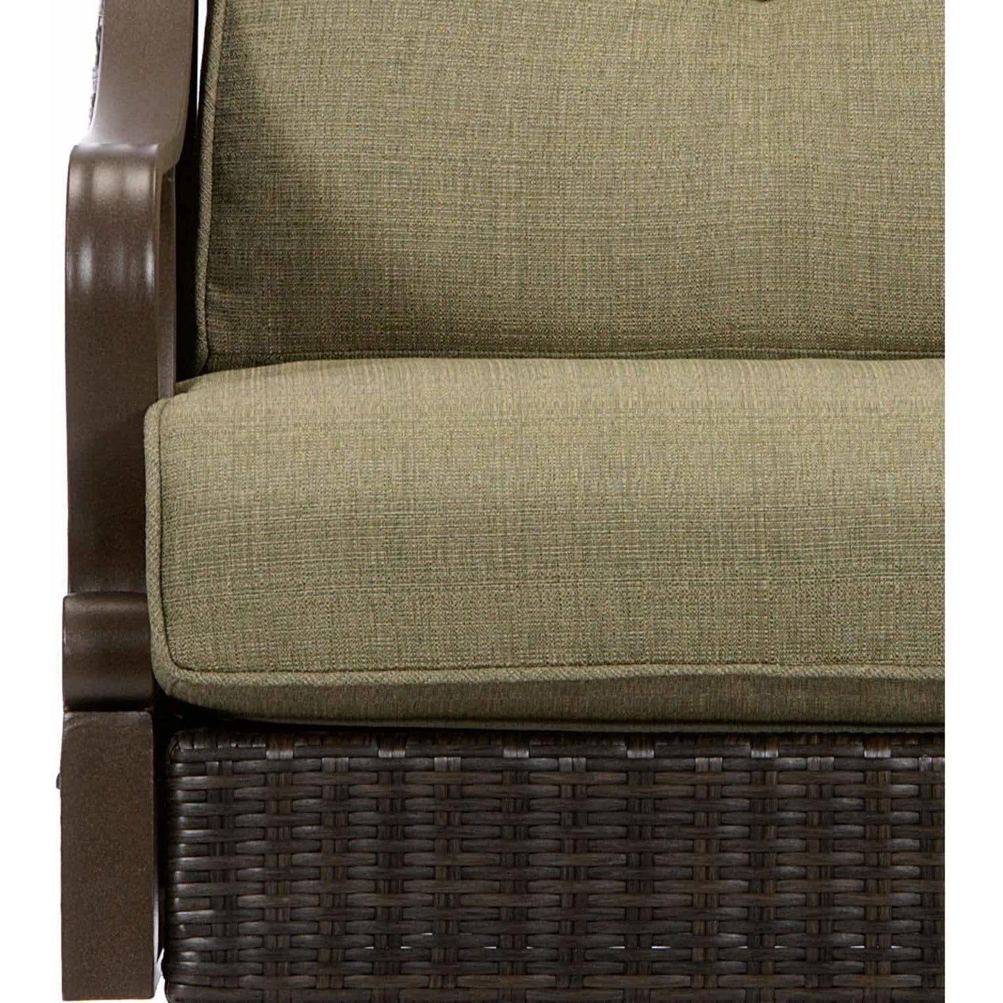 Hammond Casitas 4Pc Outdoor Sofa Set Sofa 2 Glider Chairs Coffee Table - M&K Grills