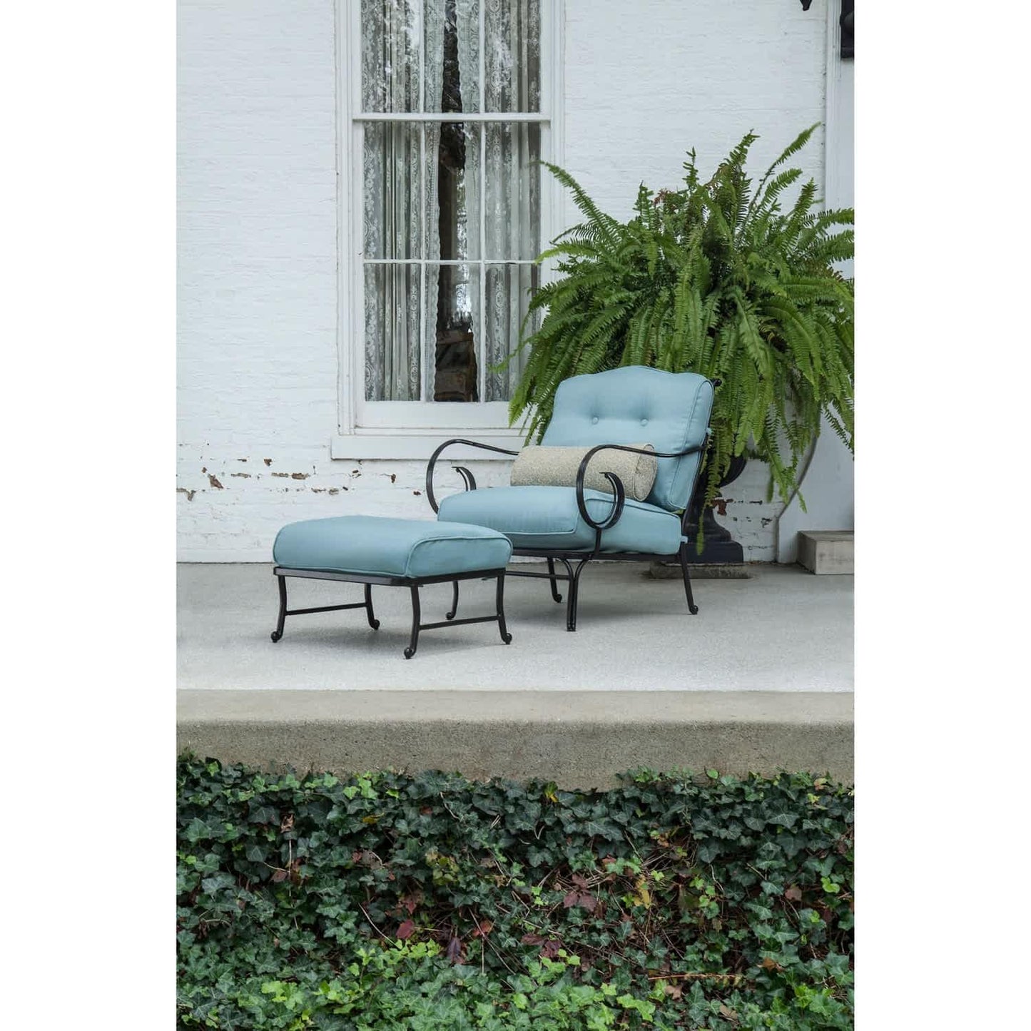 Hammond Lakeside 6Pc Outdoor Conversation Set Loveseat And Ottomans - M&K Grills