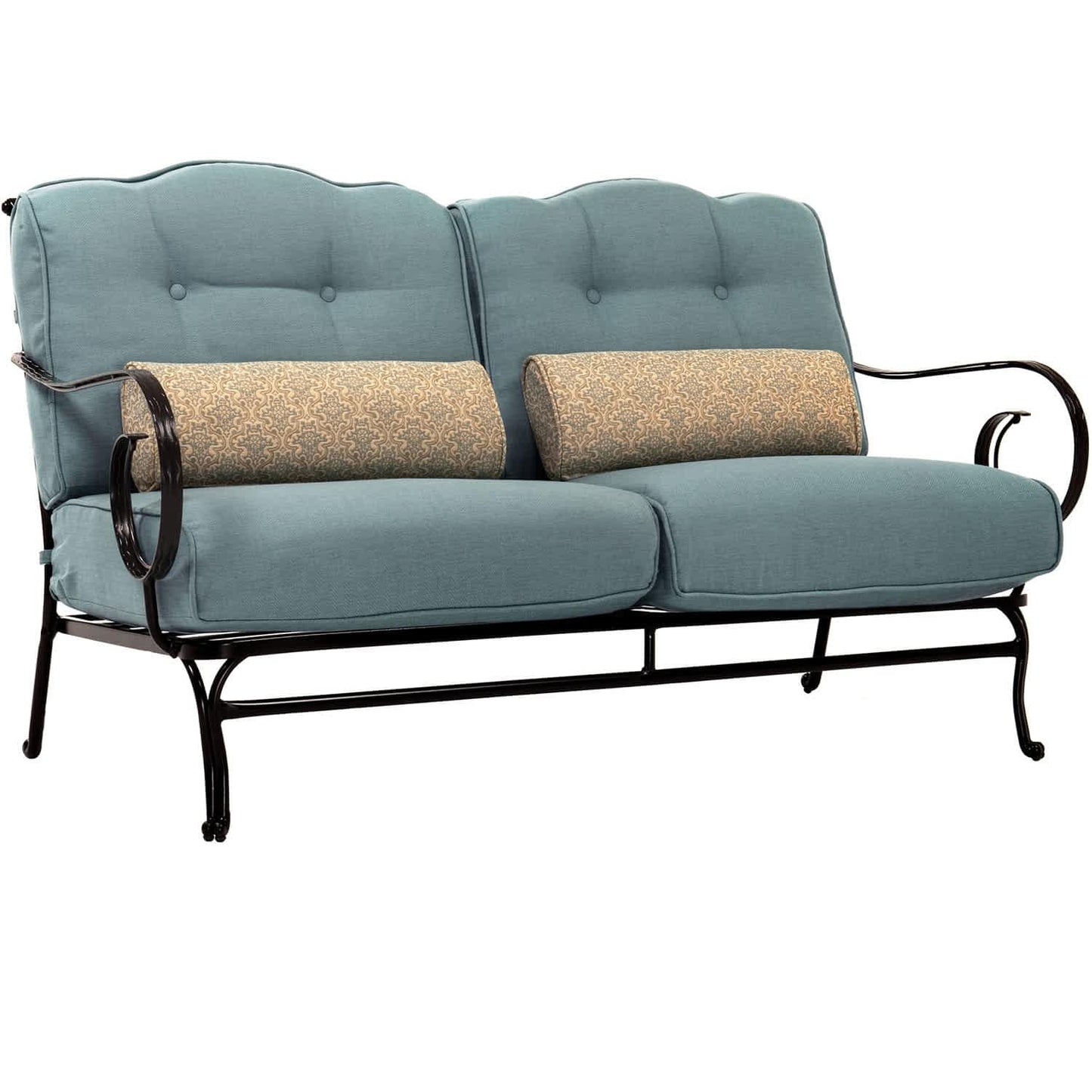 Hammond Lakeside 6Pc Outdoor Conversation Set Loveseat And Ottomans - M&K Grills