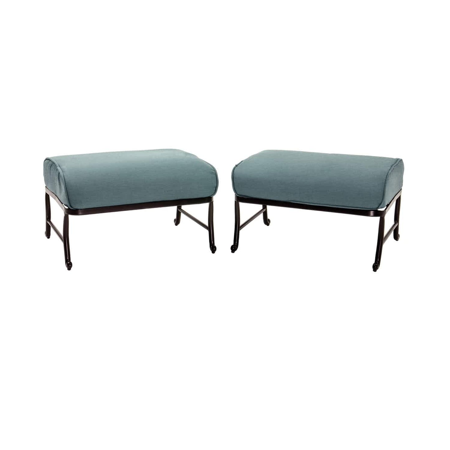 Hammond Lakeside 6Pc Outdoor Conversation Set Loveseat And Ottomans - M&K Grills