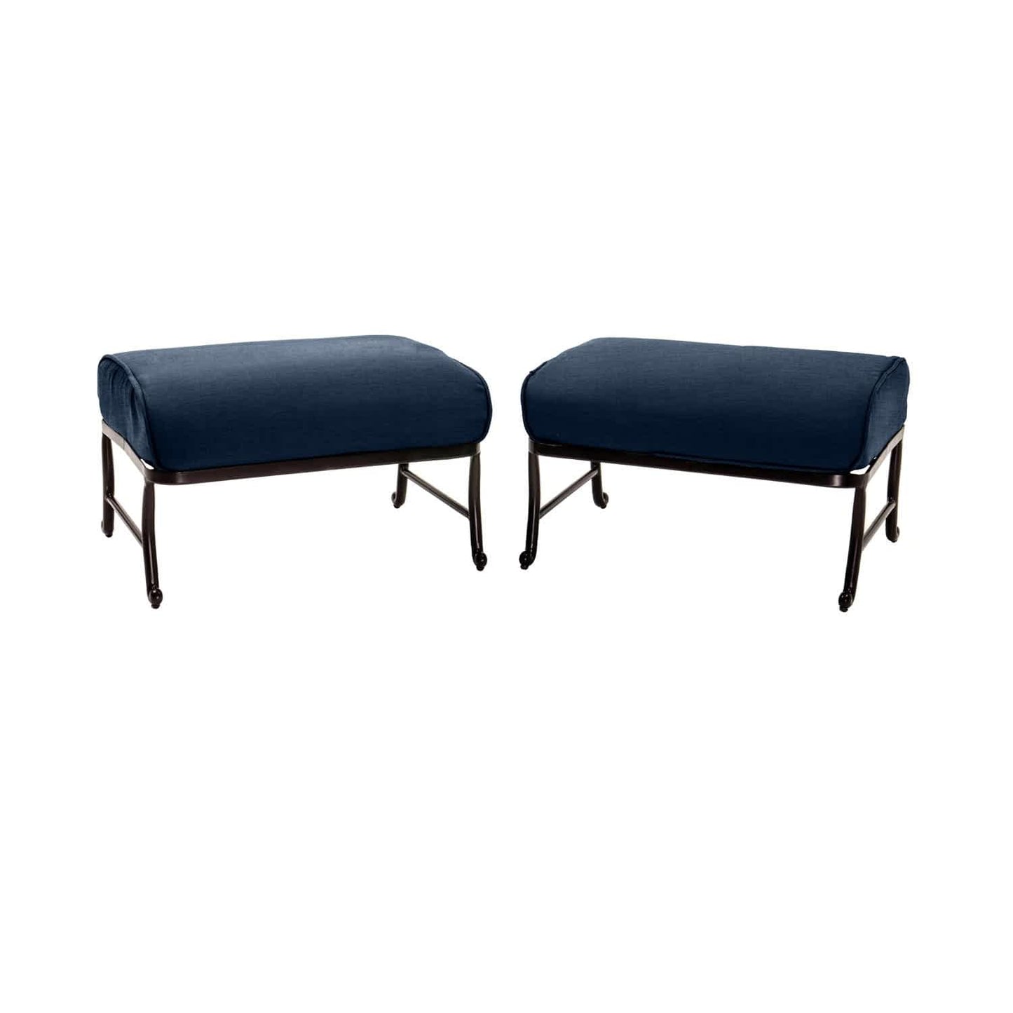 Hammond Lakeside 6Pc Outdoor Conversation Set Loveseat And Ottomans - M&K Grills