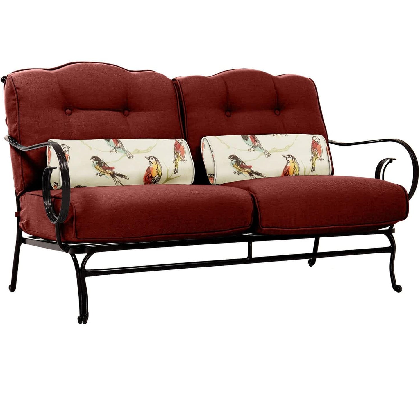 Hammond Lakeside 6Pc Outdoor Conversation Set Loveseat And Ottomans - M&K Grills