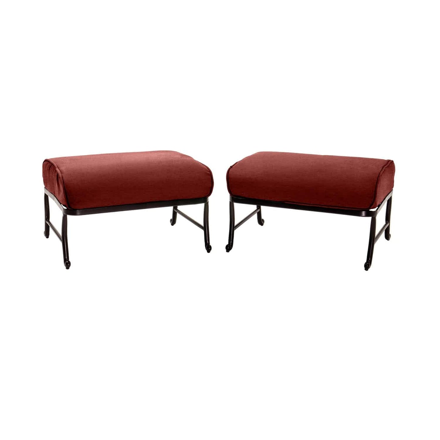 Hammond Lakeside 6Pc Outdoor Conversation Set Loveseat And Ottomans - M&K Grills
