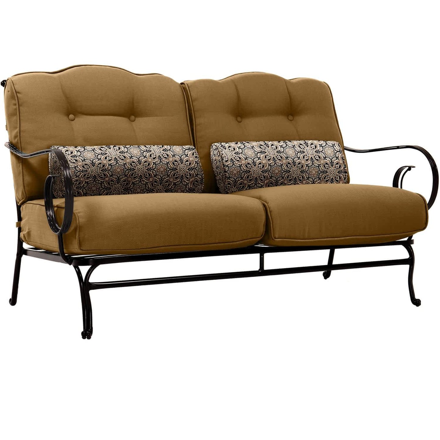 Hammond Lakeside 6Pc Outdoor Conversation Set Loveseat And Ottomans - M&K Grills