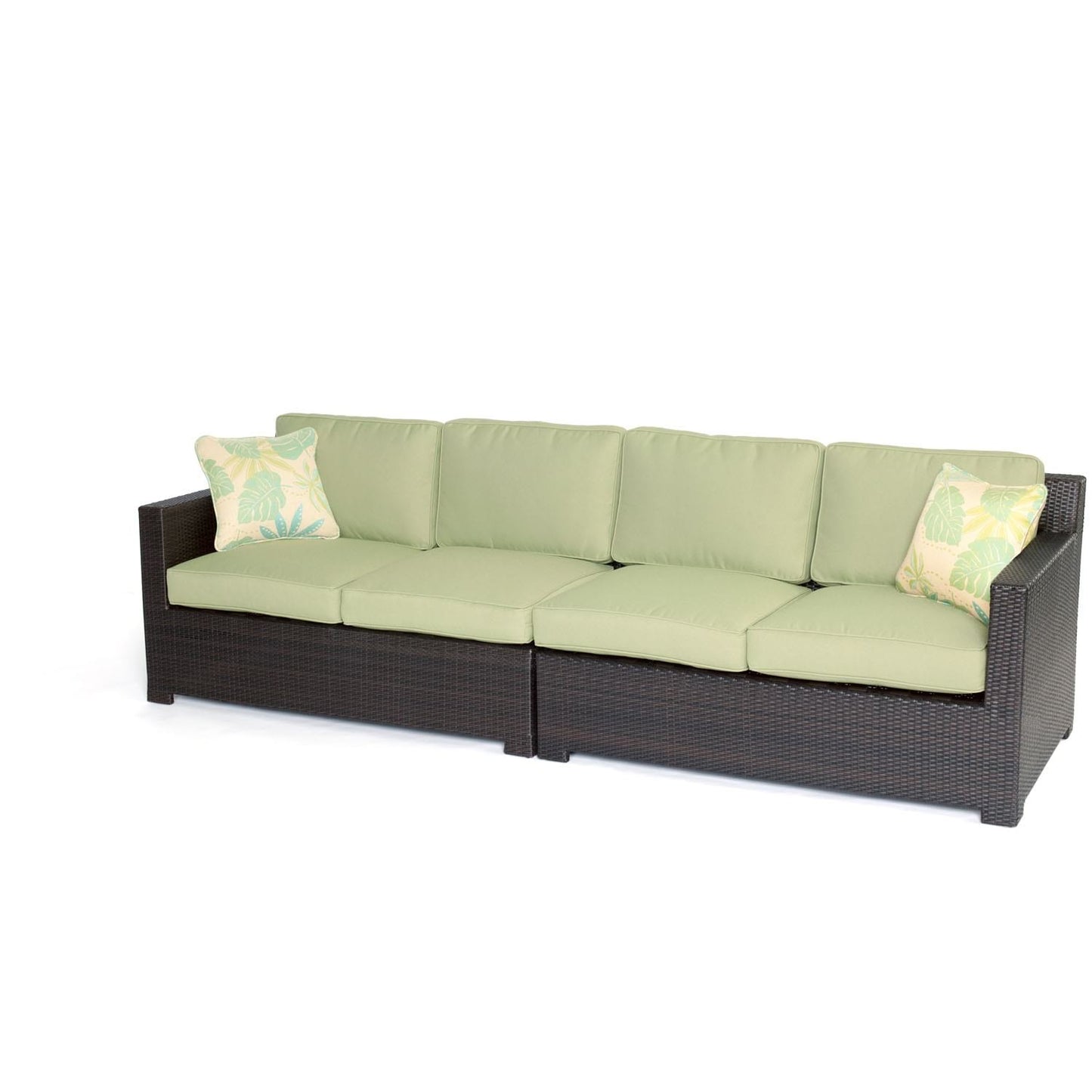 Hammond Stratton 5Pc Outdoor Conversation Set Ottoman And Loveseat - M&K Grills