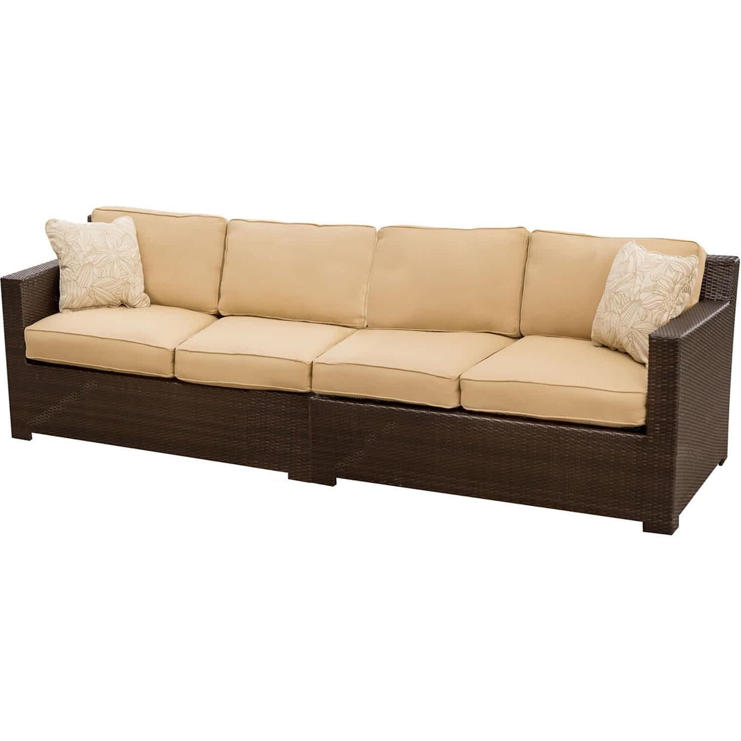 Hammond Stratton 5Pc Outdoor Conversation Set Ottoman And Loveseat - M&K Grills