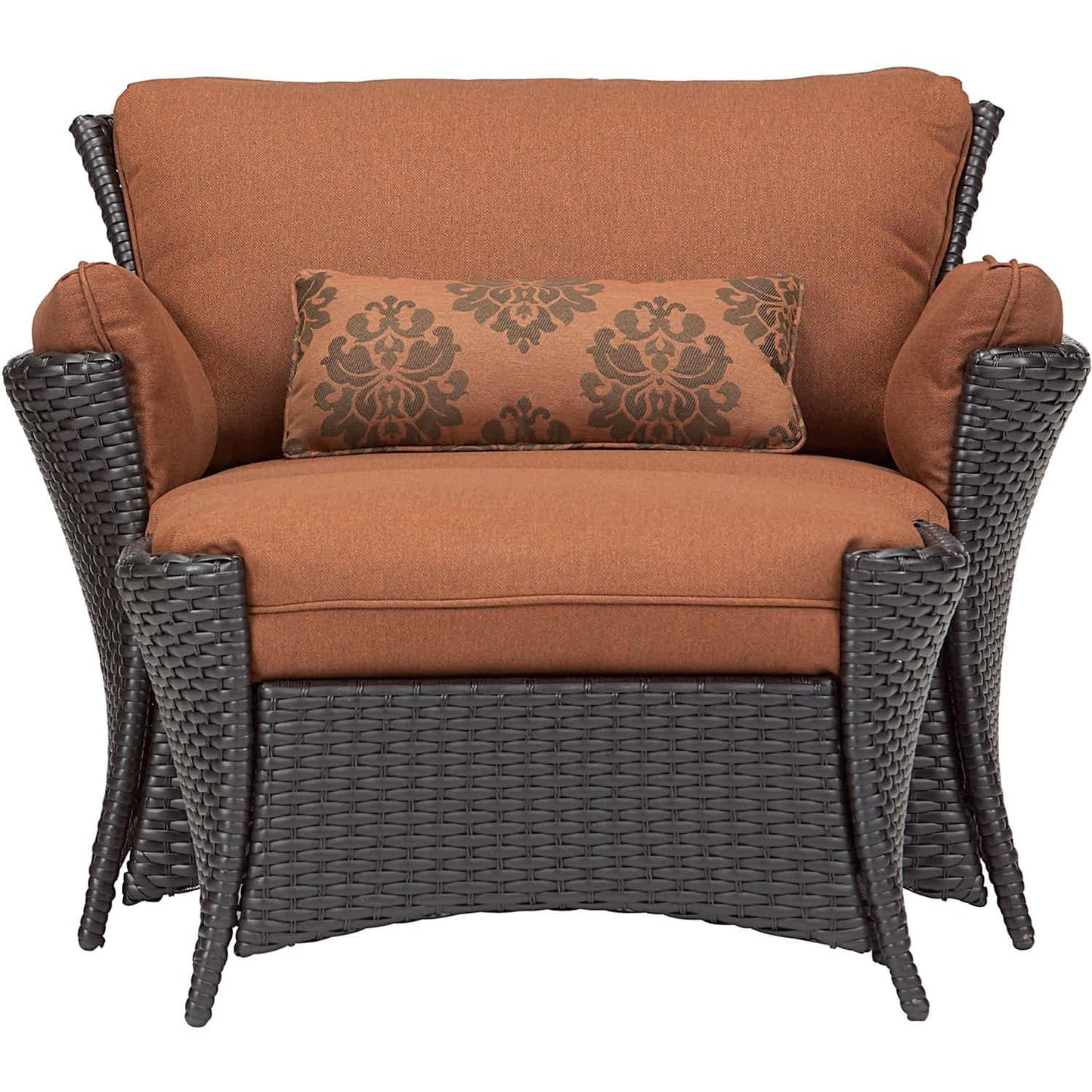Hammond Tahoe 2Pc Outdoor Conversation Set With Ottoman - M&K Grills