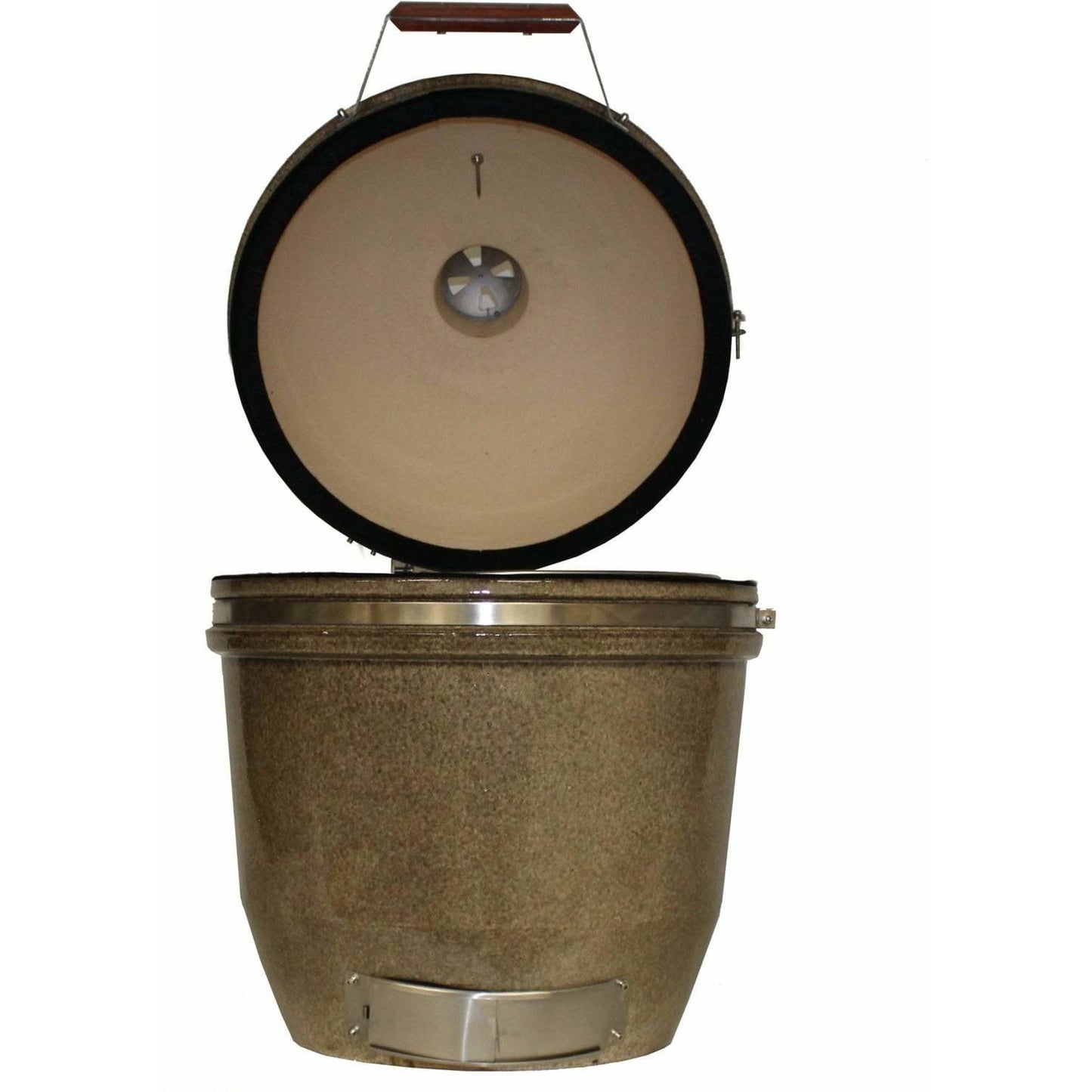 Heat 19 Inch Kamado Char Grill, Build Kit, Sand Ceramic - M&K Grills