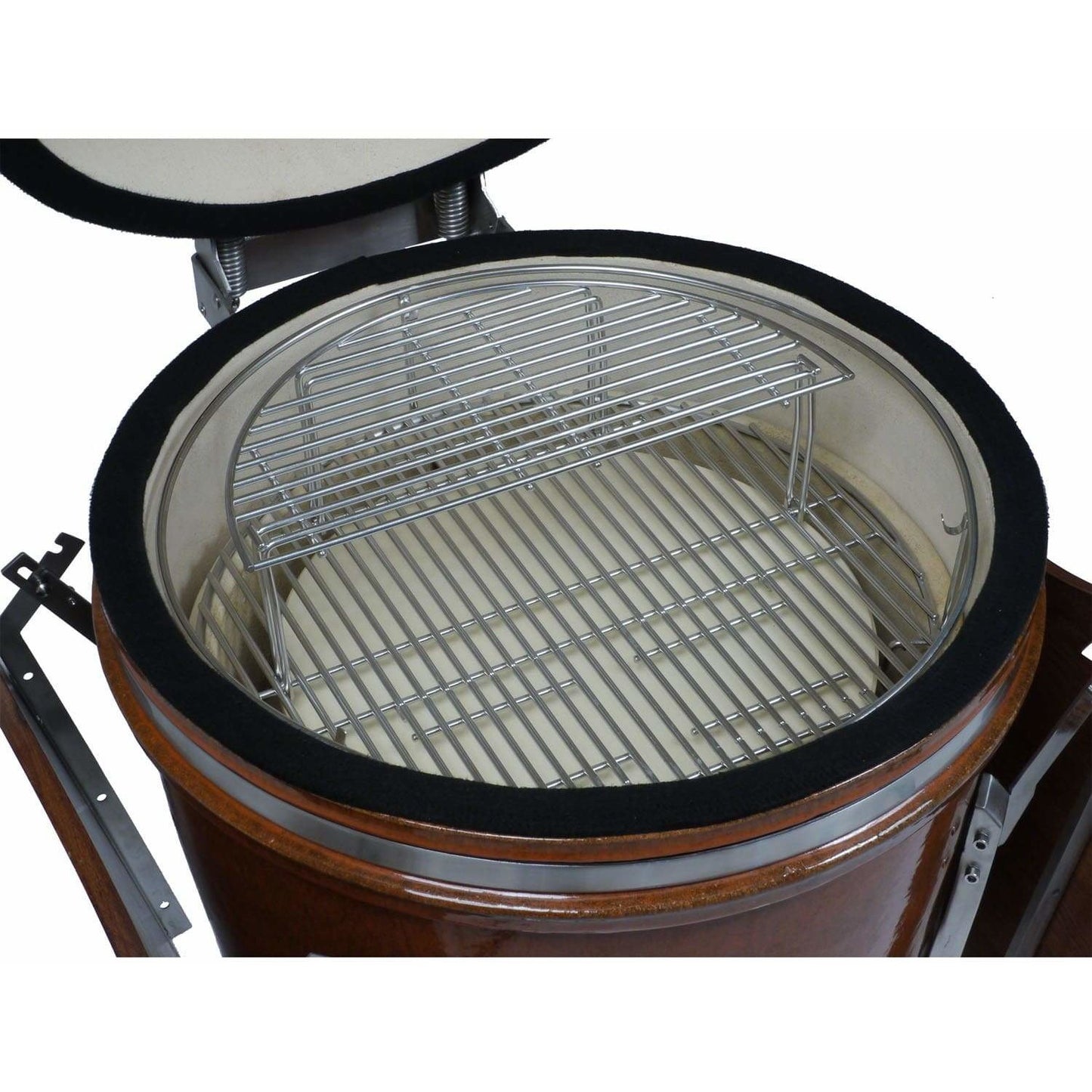 Heat stainless steel half-grid for Heat kamado grill HTX-106-HALFGRID - M&K Grills